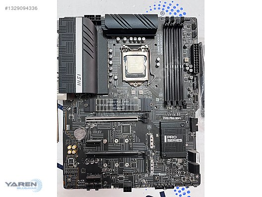 MSI Z590 PRO WIFI ANAKART / İ9 10850K İŞLEMCİ HAZIR SET sahibinden