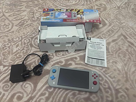 Nintendo Switch Lite Zacian & Zamazenta Edition (Pokemon) + Çip on