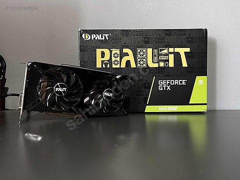 ジャンク品　GTX1660super [Palit] PALİT GTX 1660 SUPER 6GB (TAKASLI) GTX1660S 1660 S sahibinden