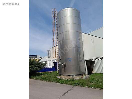 Metal Dik Silindir Depo - Su Deposu