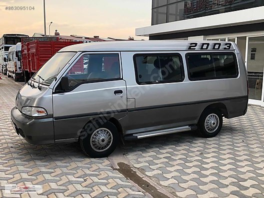 hyundai h series h 100 dumanoglu oto dan 2003 model h100 minibus emsalsiz ayarinda at sahibinden com 863095104