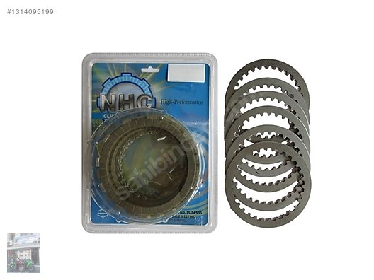 Debriyaj / kawasaki zx6 debriyaj balatası ve sac set 97-2004 nhc