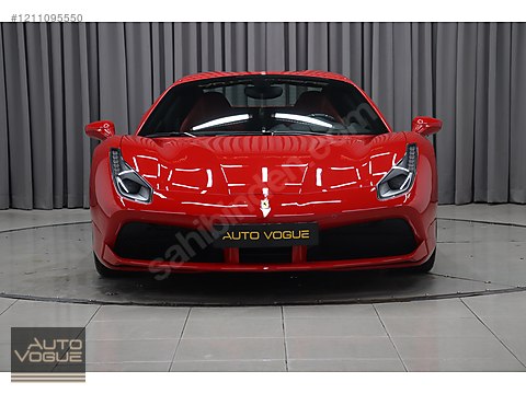 FERRARİ F488 SPİDER-BAYİ-BOYASIZ-SUSPENSİON LİFT-GERİ...