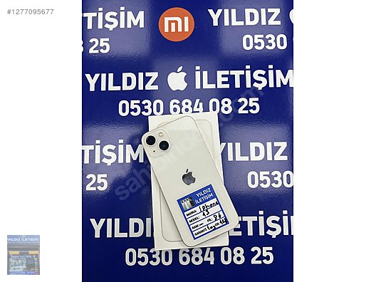 Resim Apple iPhone 13 İkinci El TR | 128 GB | Beyaz İkinci El İPHONE 13 1 AY GARANTİLİ KUTU FATURALI -YILDIZ İLETİŞİM-
