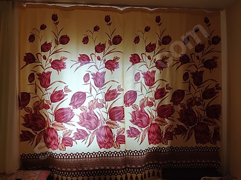 Kullanılmamış Antika Perde