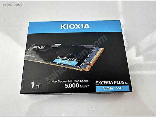 Kioxia 1 tb exceria plus g3 2027 ekim ayına kadar garantili