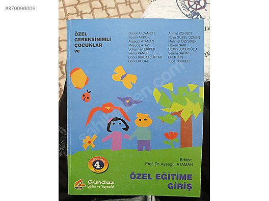 Ozel Egitime Giris Prof Dr Aysegul Ataman Egitim Kitaplari Sahibinden Com Da 870096009