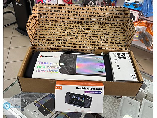 Steam Deck Oled 1 TB SIFIR + Docking Station - ÜCRETSİZ KURYE