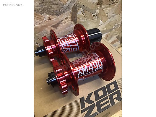 Koozer xm490 ön arka göbek seti rainbow kırmızı siyah xm 490