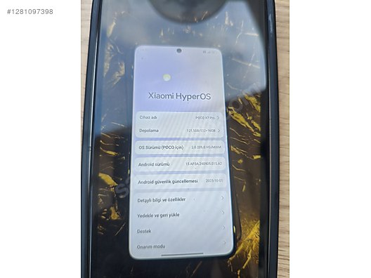 İkinci El ve Sıfır Alışveriş / Cep Telefonu & Aksesuar / Cep Telefonu / Xiaomi / Poco X7 Pro