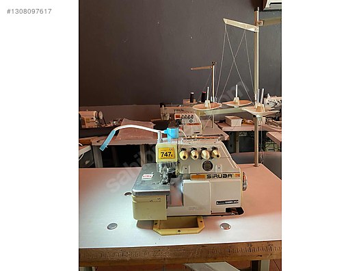 SİRUBA 4İplik Overlok Makinesi (Sessiz) sahibinden.comda - 1308097617
