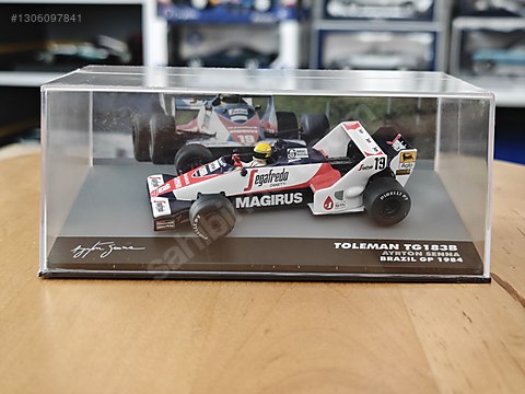1/43 TOLEMAN 183B-AYRTON SENNA- 1984 Brazil GP (İLK F1 YARIŞI) on