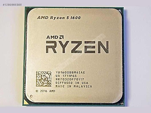 AMD Ryzen 5 1600 İşlemci on sahibinden.com - 1290098127