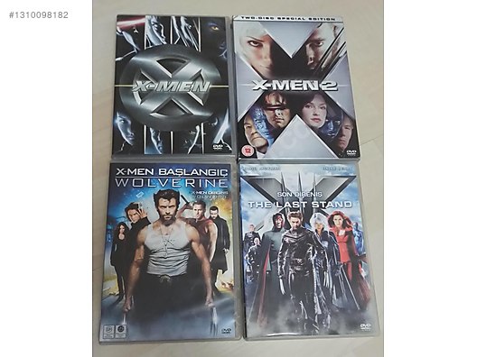 X-MEN 4 Film DVD SET - Yabancı DVD Filmler sahibinden.com'da