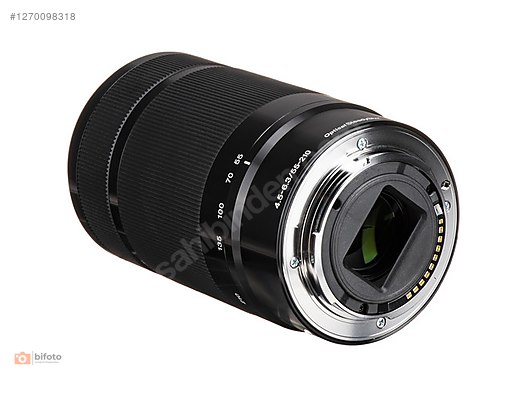Lensler / Sony E 55-210mm f/4.5-6.3 OSS Lens (Black) - SIFIR ÜRÜN