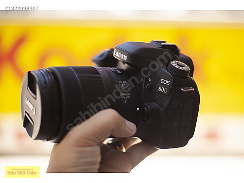 DSLR / Canon / EOS 80D / CANON 80D 18-135 NANO LENS 5.K GARANTİLİ