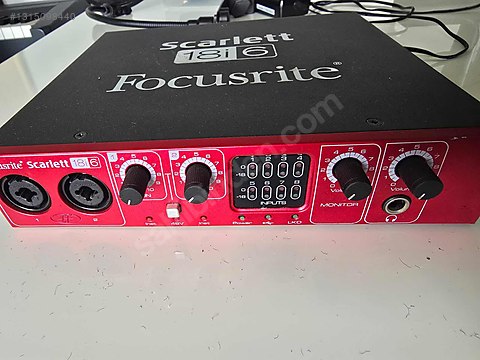 【ジャンク】Focusrite Scarlett 18i6 Focusrite Scarlett 18i6 Ses Kartı sahibinden.comda - 1315098440