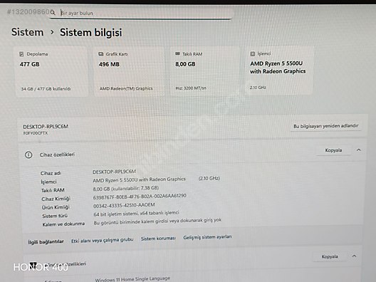 Lenovo / sorunsuz 27inç al one Lenovo MT fofy-fm ideacentre aio3