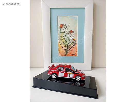 AutoArt 2002 Mitsubishi Lancer EVO VII WRC McRae/Senior #8 1:43 on