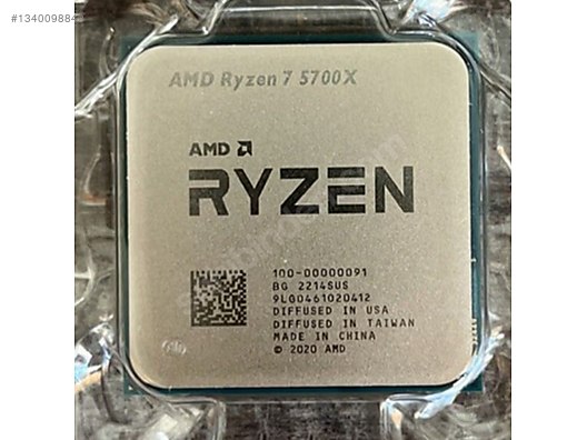 AMD RYZEN 7 5700X SORUNSUZ İSLEMCI sahibinden.comda - 1340098849