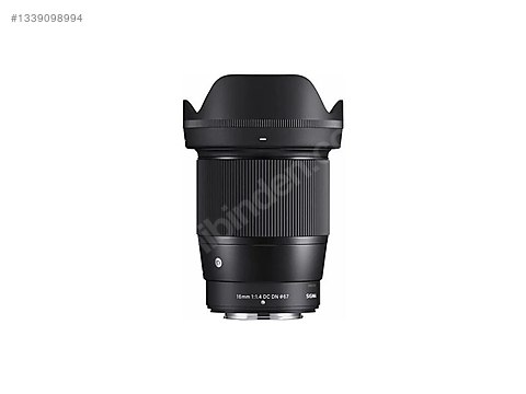 Lenses / Sigma 16mm F1.4 DC DN Lens SONY E-MOUNT on sahibinden.com