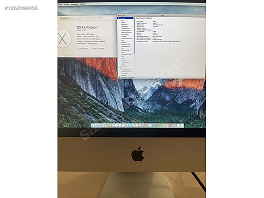 Apple / İmac 20'' 2.4 Ghz İntel Core 2 duo sahibinden.comda