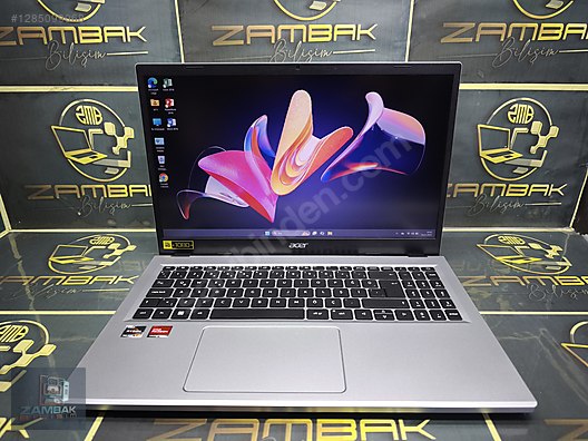 Acer / ZAMBAK BİLİŞİM'DE/ACER/AMD RYZEN 3 7.TH/8GBRAM/512SSD