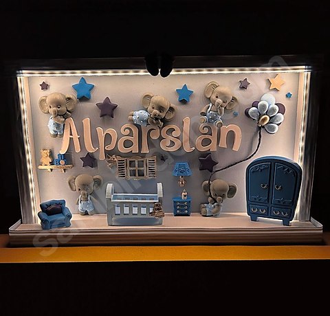 Kapı süsü. Gece Lambası