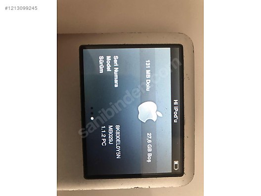 İPod Classic 6. Nesil 30gb MB029J - Apple iPod Classic MP3
