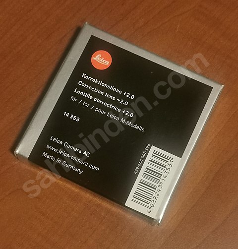 Leica Correction Lens +2.0 M kameralar için