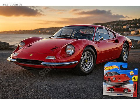 Hot Wheels Diecast Model 1:64 Ferrari Araba - 1313099536