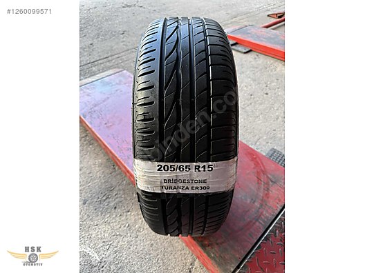 BRİDGESTONE 205/65 R15 TURANZA ER300 sahibinden.comda - 1260099571