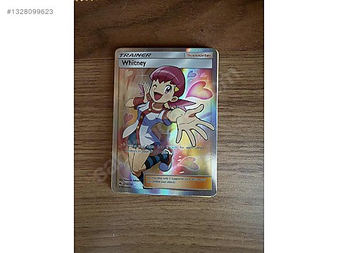 whitney pokemon card Lost Thunder 214/214 CGC 9 TBC Games whitney girlllll new addition