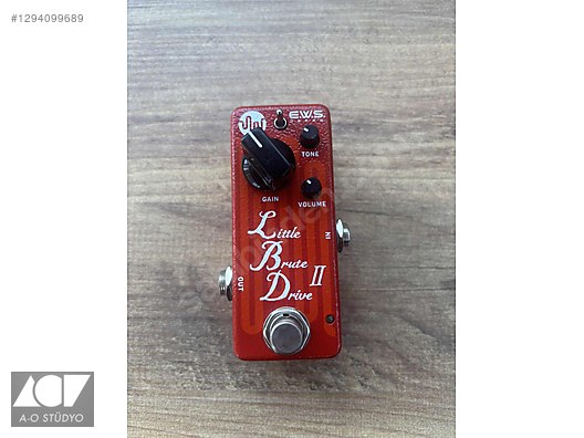 E.W.S. LBD-2 Little Brute Drive II pedal - Efekt Pedalı ve Diğer