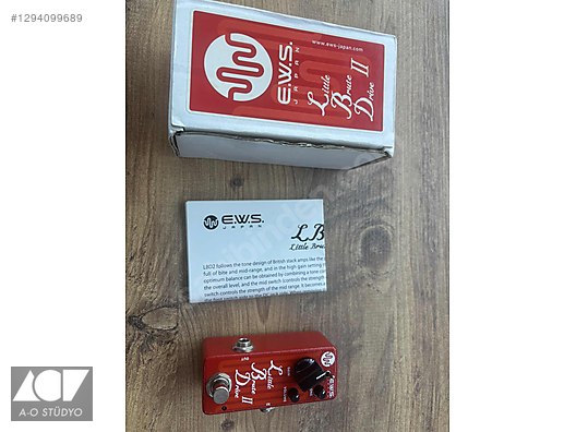 E.W.S. LBD-2 Little Brute Drive II pedal - Efekt Pedalı ve Diğer