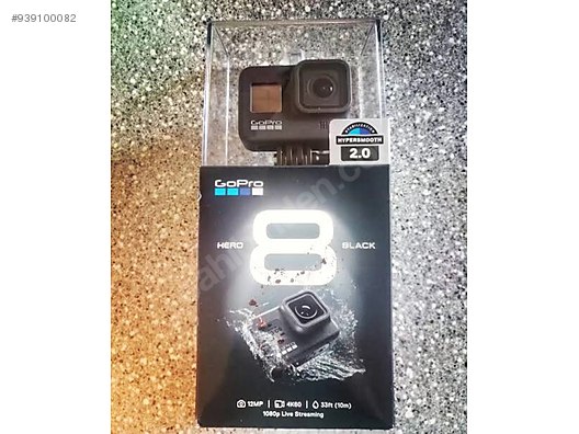 gopro 8 black edition aksiyon kamerasi aksesuarlar sorunsuz at sahibinden com 939100082