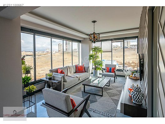 Beytepe’de yatay mimari sitede 4+1 lüks konut