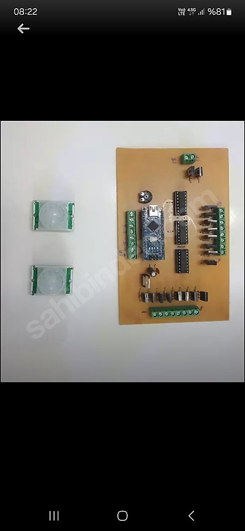 Otomatik Merdiven Adım Takip Sistemi SENSOR