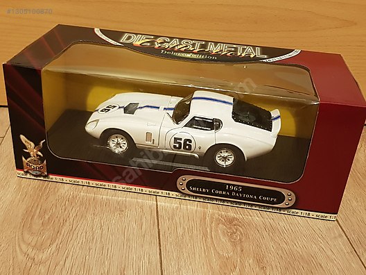 1/18 die-cast Shelby Cobra Daytona Coupe #56 1965 on sahibinden