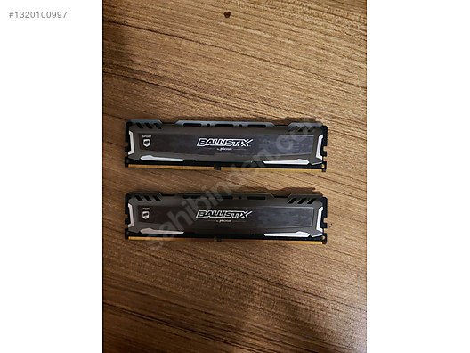 Ballistix 8×2 16gb ram on sahibinden.com - 1320100997