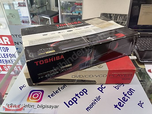 Toshiba / SIFIR KULLANILMAMIŞ TOSHIBA DVD DIVIX PLAYER LAR