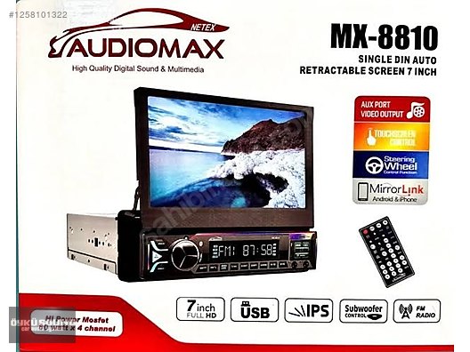 Müzik Çalar / ÖYKÜ SOUND ŞOOK FİYAT AUDİOMAX 8810 İNDASH İÇDEN
