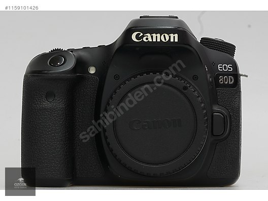 kinci El Canon EOS 80D DSLR Dijital Foto raf Makinesi Fiyatlar 1159101426