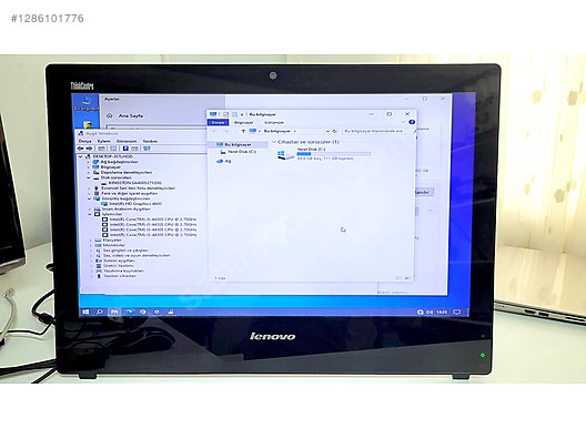 Lenovo / LENOVO E93Z/21,5 INÇ/8GB RAM/120GB SSD/ALL IN ONE