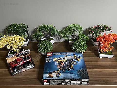 DETO 3箱セットdets LEGO Technic Derin Deniz Araştırma Denizaltısı + Geppetoys Truck