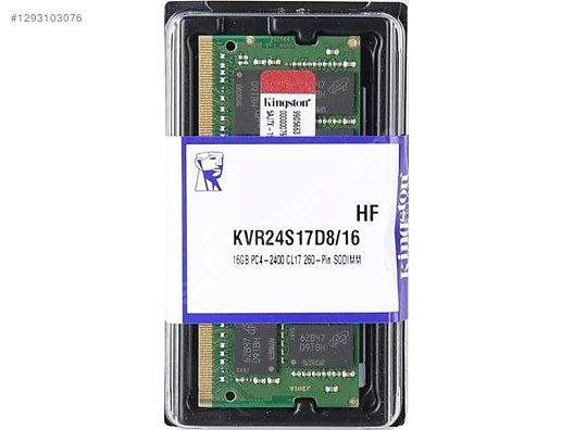Kingston Valueram Kvr24s17d8 Ddr4 Sodimm Kingston Technology
