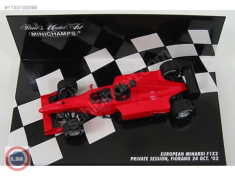 1:43 Minichamps 2006 EUROPEAN MINARDI F1X2, Lider Model'den