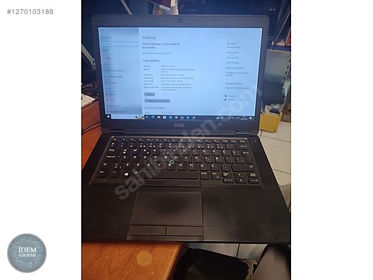 Dell / DELL LATİTUDE 5480 İ7-7600U İSLEMCİ sahibinden.comda