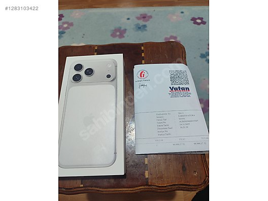 Sıfır 512 GB Apple iPhone 17 Pro Max iOS Cep Telefonu