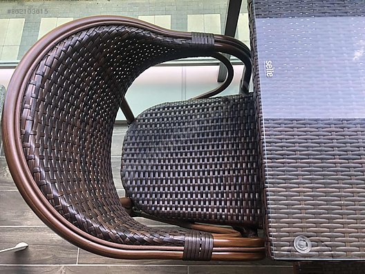Ayvalik Icinde Ikinci El Satilik Rattan Masa Sandalye Takim